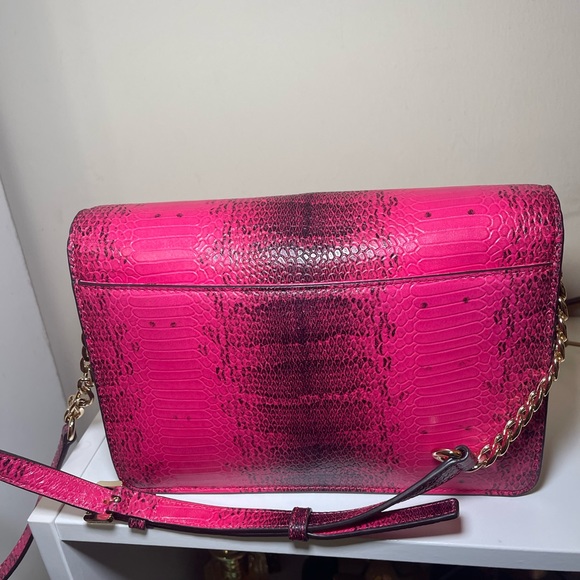 MICHAEL Michael Kors Large Gusset
Snakeskin Crossbody - Picture 4 of 5
